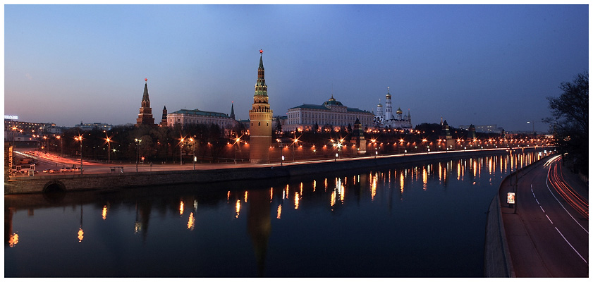 photo "View of Moscow" tags: panoramic, 