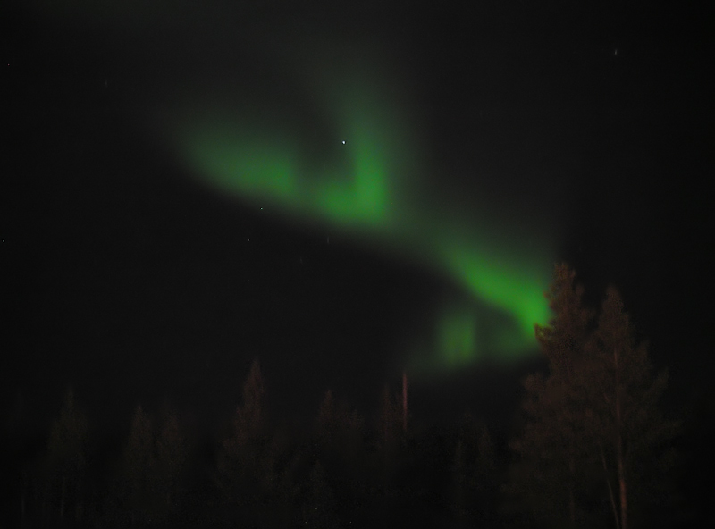 photo "Aurora Borealis again!" tags: landscape, nature, night