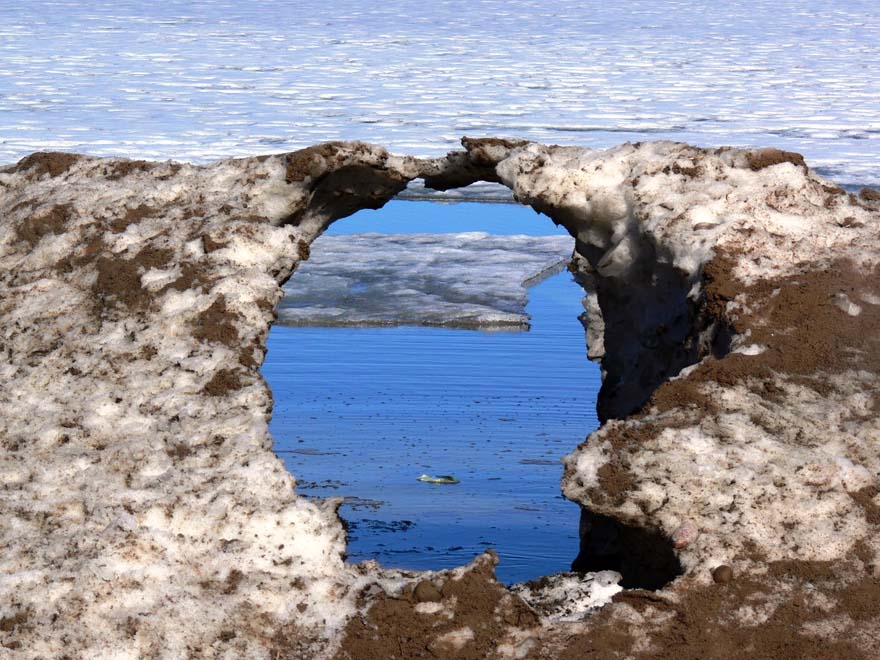 фото "окно на Ладогу" метки: пейзаж, весна, вода