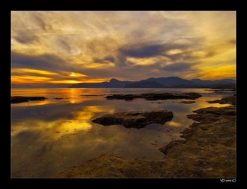 photo "Sunset Colours" tags: landscape, sunset