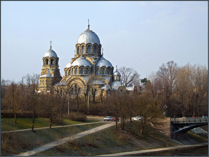 фото "Знаменский храм.Вильнюс." метки: архитектура, пейзаж, 