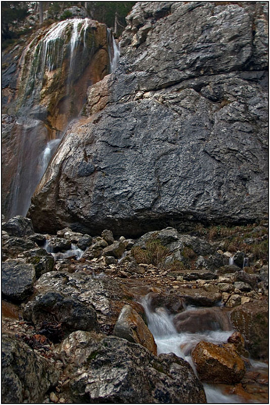 photo "Sebastianwasserfall" tags: landscape, mountains, water