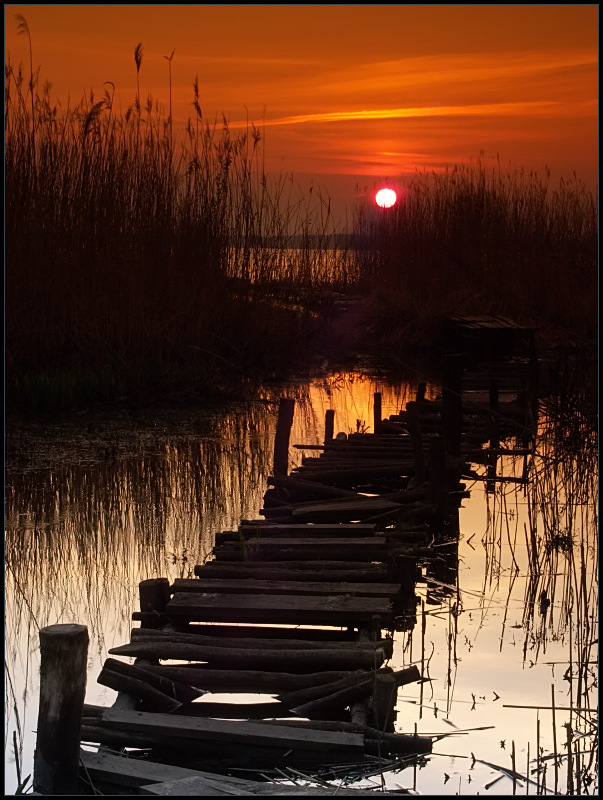 photo "*" tags: landscape, spring, sunset