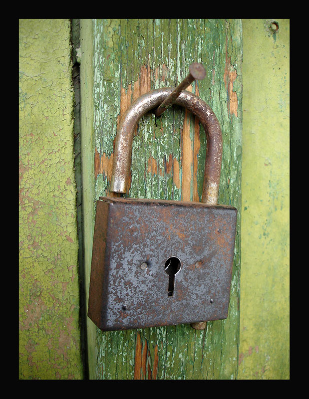 photo "Old Lock" tags: reporting, 