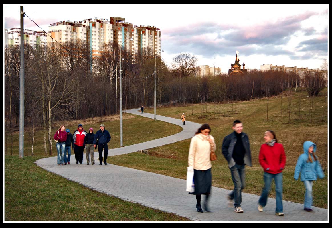 photo "Road to the temple" tags: city, 