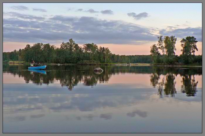 фото "Спокойствие" метки: пейзаж, вода, облака