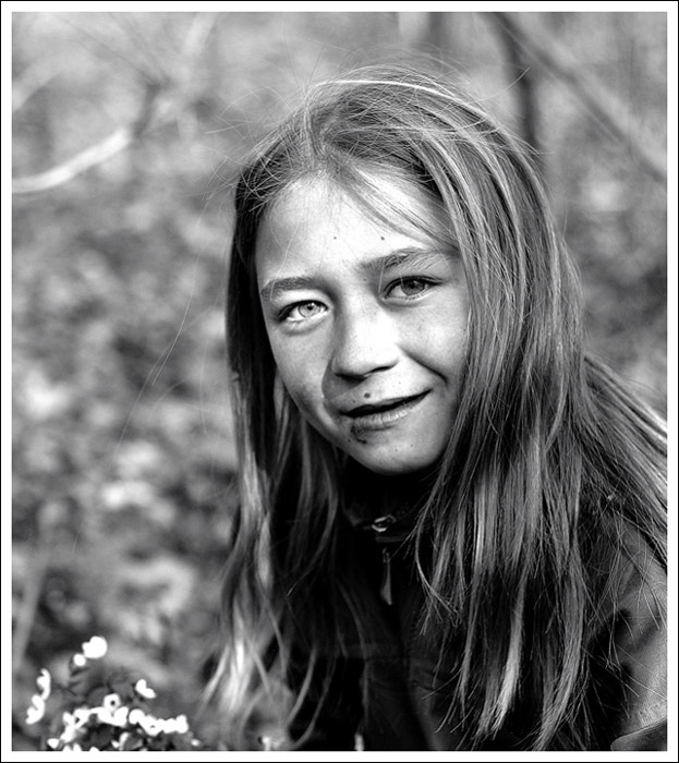 photo "Georgiana" tags: portrait, black&white, children