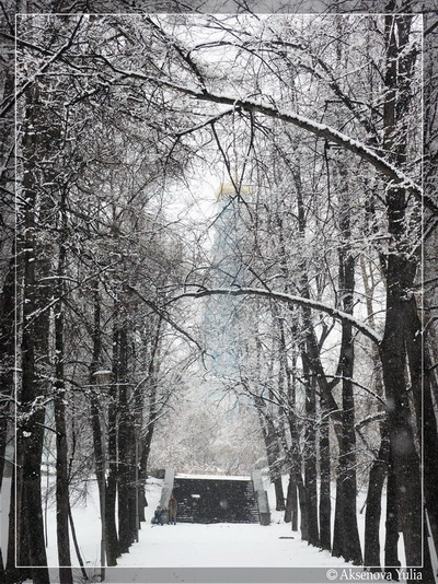 фото "Snow in the april." метки: природа, архитектура, пейзаж, 