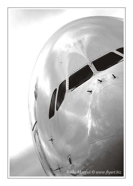 photo "A380" tags: technics, black&white, 