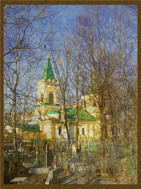 фото "Церквушка в Рыбацком" метки: архитектура, пейзаж, 