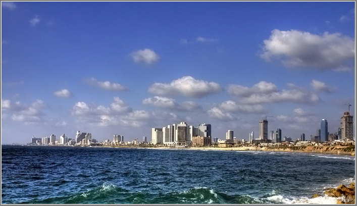 photo "Tel Aviv at Sunset" tags: landscape, sunset