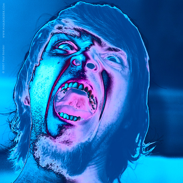 photo "Scream" tags: portrait, montage, man