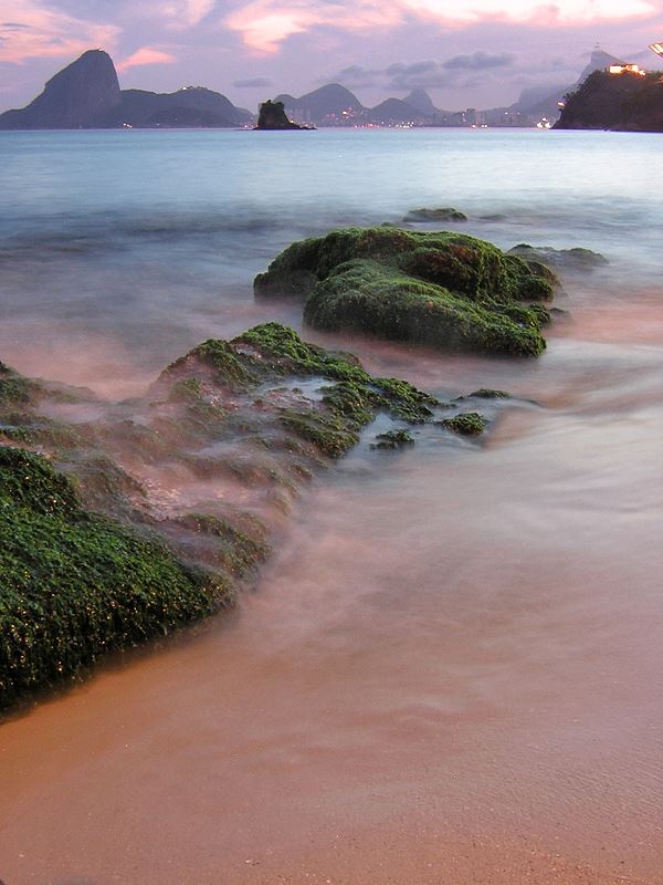 photo "Misty Waters" tags: landscape, night, water