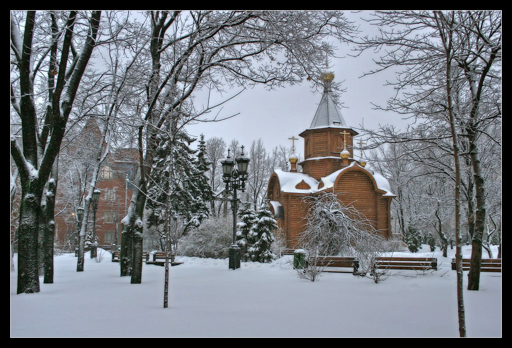 photo "Winter" tags: architecture, landscape, winter