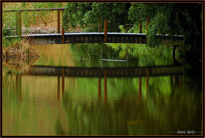 фото "bridge over....." метки: пейзаж, весна, вода