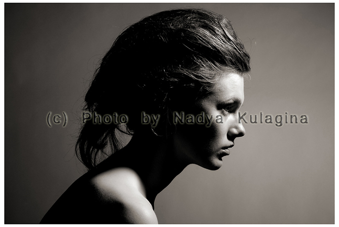 photo "*" tags: portrait, black&white, woman