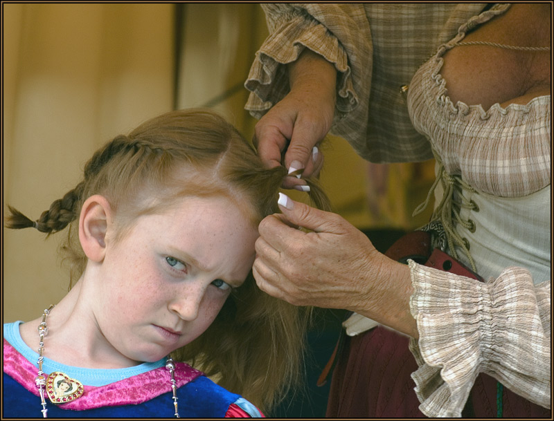 photo "I want to be beautiful" tags: portrait, reporting, children