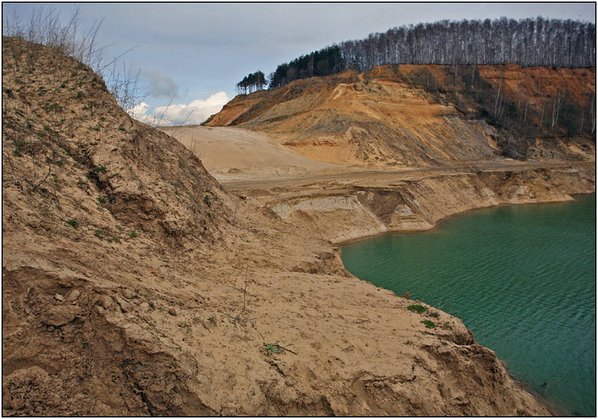 photo "Green lagoon" tags: landscape, mountains, water