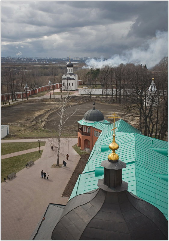 photo "Kind on temple Pimen Ugreshskiy" tags: architecture, landscape, spring