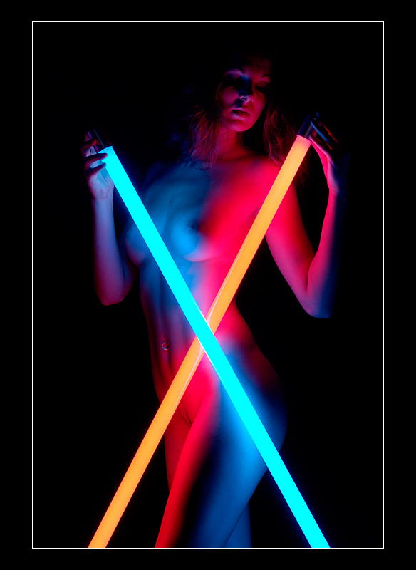 photo "Red and Blue" tags: nude, 