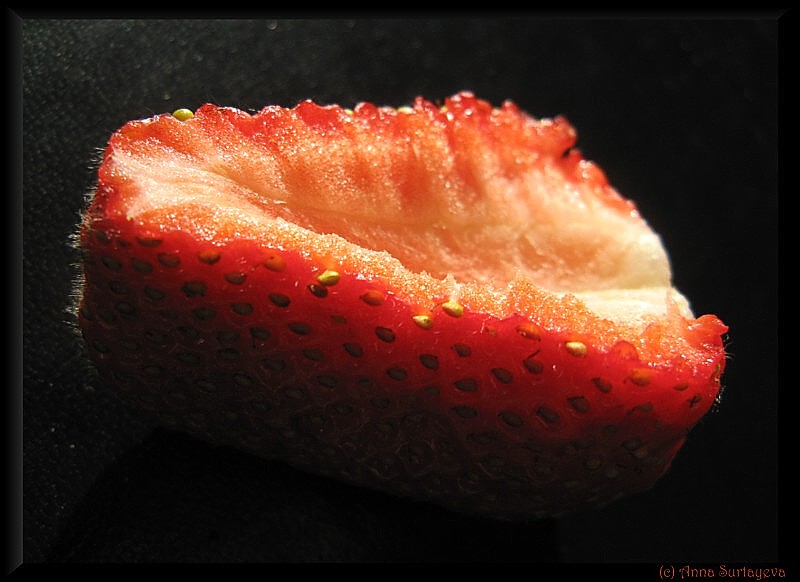 photo "Strawberry" tags: macro and close-up, still life, 