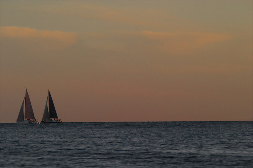 photo "The open sea" tags: landscape, sunset, water