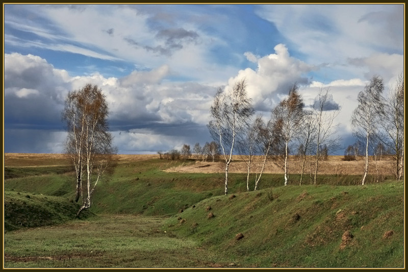 photo "spring" tags: landscape, clouds, spring