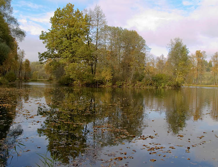фото "Осенний пруд" метки: , 