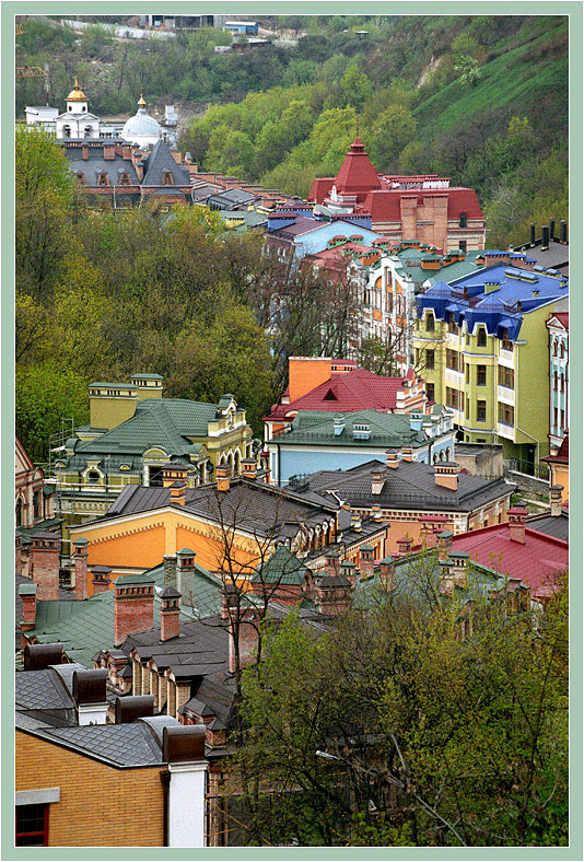 photo "A little town" tags: architecture, landscape, spring