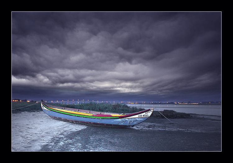 фото "The storm front" метки: пейзаж, ночь