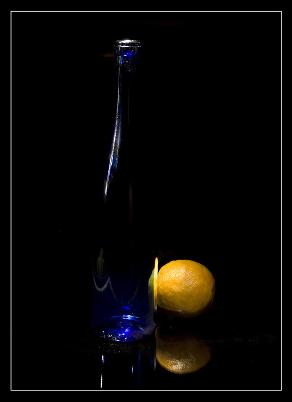 фото "Бутыль с лимоном" метки: , 