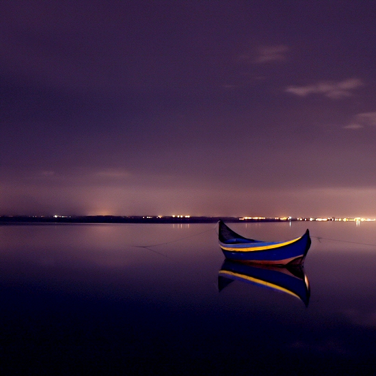 photo "Lagoon at night" tags: landscape, night, water