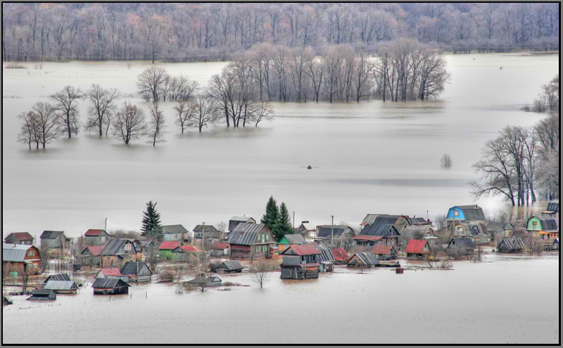 фото "Пришла большая вода..." метки: пейзаж, вода