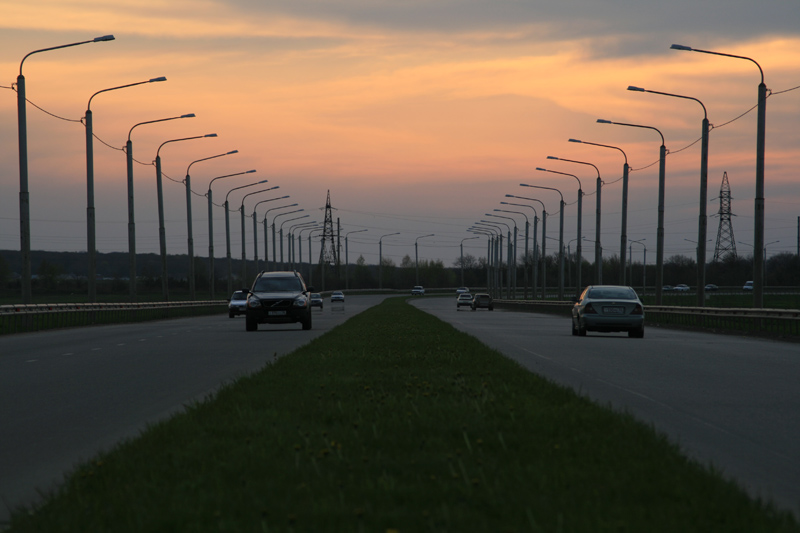 photo "***" tags: landscape, city, sunset