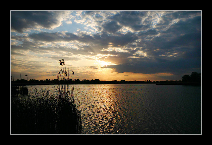 photo "Sunset" tags: landscape, sunset, water