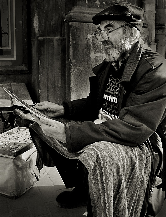 фото "street painter" метки: портрет, путешествия, Европа, мужчина