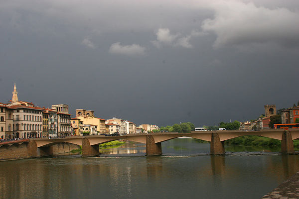 фото "Storm coming on Firenze" метки: пейзаж, путешествия, Европа, вода