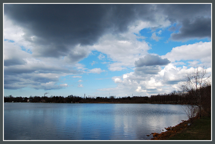 фото "Before the storm" метки: пейзаж, весна, облака