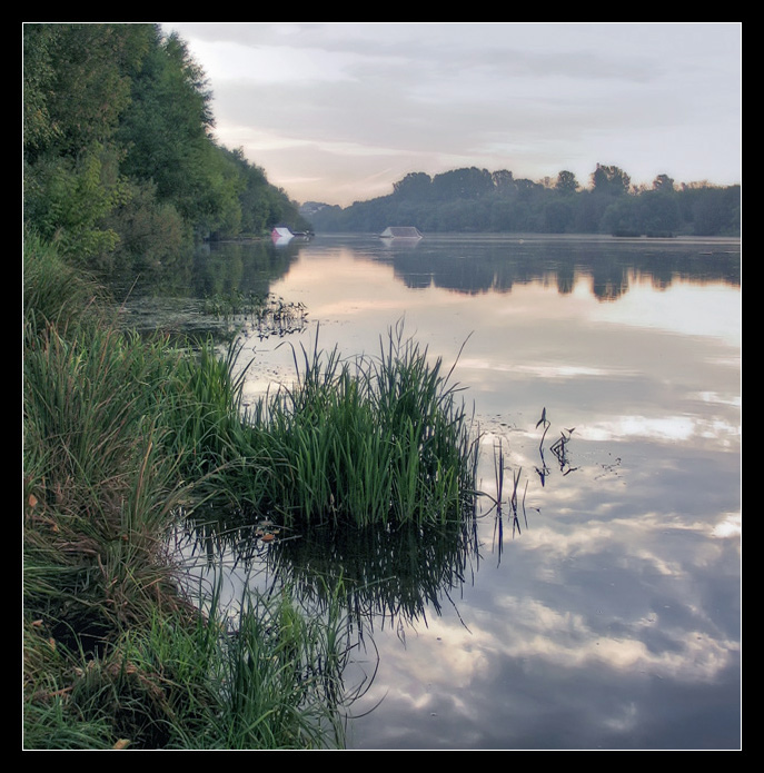 photo "Misty morning" tags: landscape, sunset, water