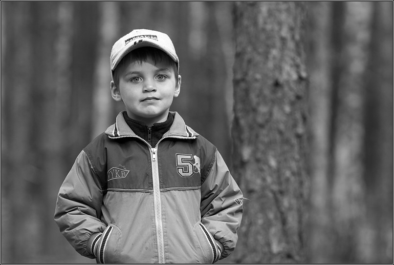 photo "***" tags: portrait, black&white, children