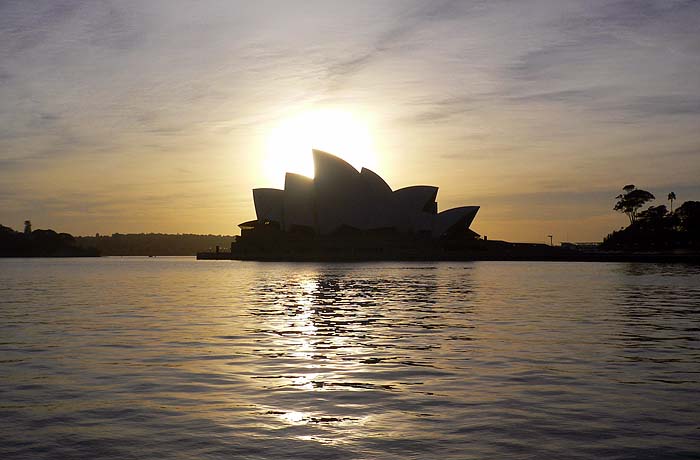 photo "Australian morning" tags: architecture, landscape, sunset