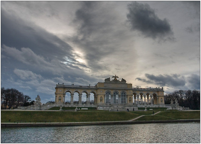 photo "The drama sky" tags: landscape, architecture, clouds