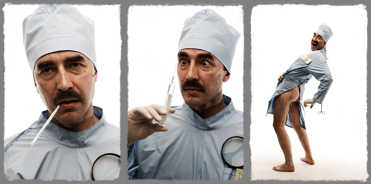 photo "Sick Crazy Doctor" tags: portrait, humor, man