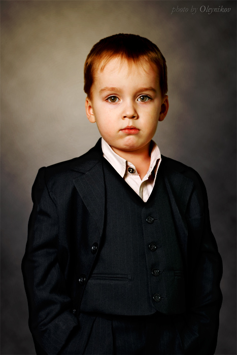 фото "Маленький бизнессмен" метки: портрет, дети