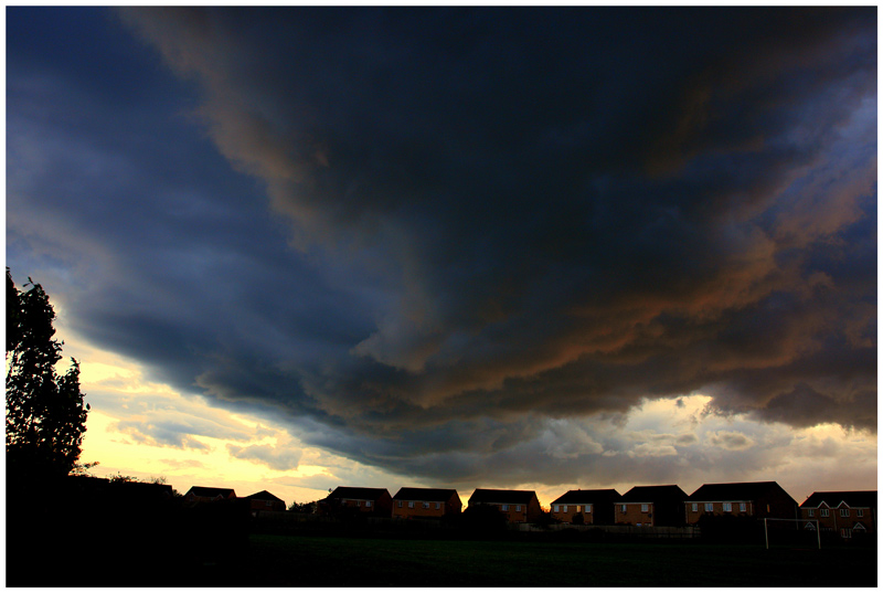 фото "Быть дождю" метки: пейзаж, закат