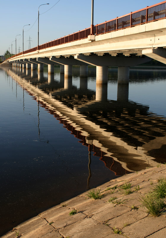 фото "Мост через Озерну" метки: пейзаж, архитектура, вода