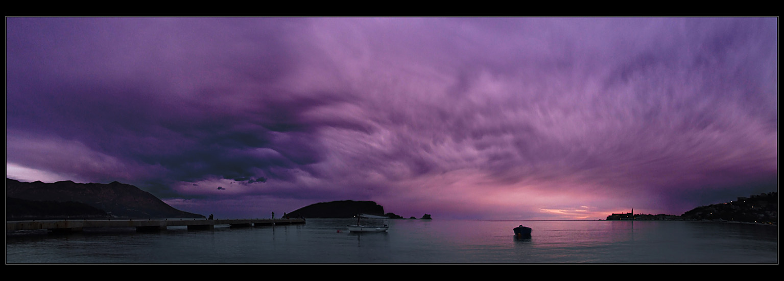 photo "Budva" tags: landscape, sunset, water