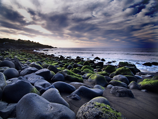 photo "Praia do Faja" tags: landscape, sunset