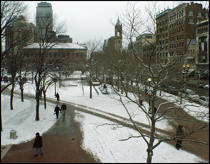 photo "Boston in the winter" tags: architecture, city, landscape, 