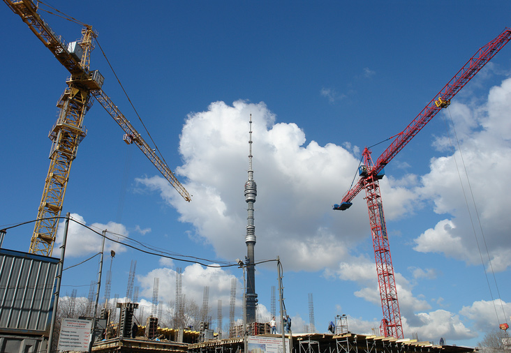 photo "Ostankino TV tower" tags: reporting, city, 